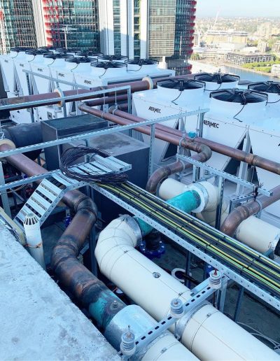 Chilled Water and Condenser Water Pipework