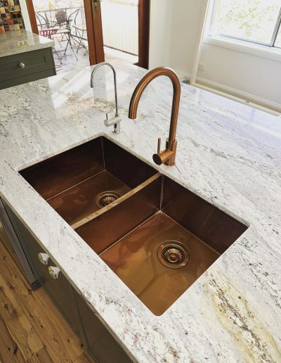 Kitchen Sink Copper Renovation